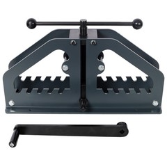 Manual Metal Tube Bender for Round and Square Pipes with Adjustable Crank