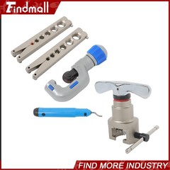 Findmall Flaring Tool Kit 1/4 &ndash; 3/4 6-19mm Single Flare 6 Holes 45&deg; Tube Flare