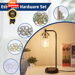 Antique Brass Lamp Repair Hardware Kit &ndash; 5 Sizes, 60 One Size,