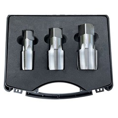 NPT Pipe Tap Set Carbon Steel 1&Prime;-11 1/2 1-1/4&Prime;-11 1-1/2&Prime;-11