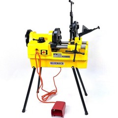 BLUEROCK PTM-100 Large Capacity 1/2&Prime; &ndash; 4&Prime; Pipe Threading Machine fits RIDGID
