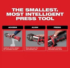 Milwaukee 1/4 in to 1-1/8 in RLS Press Jaw Kit for M18 FORCE LOGIC Press Tools