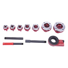 BSPT Pipe Threader 7 Stock Dies 3/8&Prime;, 1/2&Prime;, 3/4&Prime;,1&Prime;, 1-1/4&Prime;, 1-1/2&Prime;/ 2&Prime;