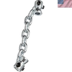 Efficient Flexshaft K9-102 Chain Knocker &ndash; 1.5&Prime;-2&Prime; Pipe Tool with Minimal Mess