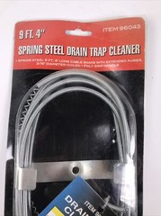 10 ft. Spring Steel Auger Sewer Snake Drain & Trap Cleaner (USA SELLER) SALE !!