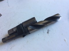 1/2&Prime;- 14 NPT Pipe Tap with matching Precision drill bit