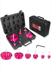 6 Piece Plastic Pipe Fitting Reamer Kit for 1/2&Prime; Drill, Includes 0.75&Prime;, 1&Prime;,&hellip;