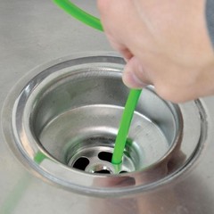 10ft Drain Snake Water Jet Cleaner Hose Unclogger Tool Eco-Friendly Septic Safe