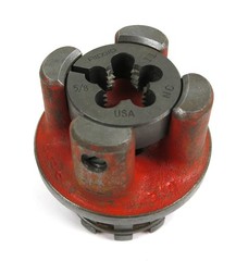 Ridgid 00R Pipe Threader 9/16&Prime; Die Head w/ 9/16&Prime;-12 UNC Bolt Die