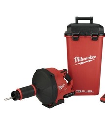 Milwaukee 2772-21 M18 FUEL Drain Snake with Cable Drive Locking Feed System