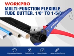 WORKPRO PEX Pipe Cutter Hose Cutter Tubing Cutter w/1/8&Prime;-1-5/8&Prime; Cutting Capacity