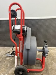 RIDGID K-750 Drain Cleaning Snake Auger Drum Machine For 5/8&rdquo; Or 3/4&rdquo; Cable READ