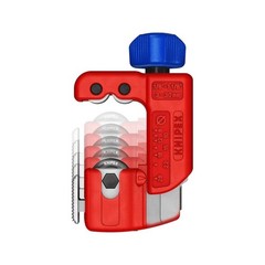 Knipex Tubix S 3 Inch Ball Bearing Steel/zinc Pipe Cutter