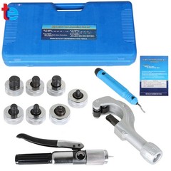 New Hydraulic Tube Expander Tool HVAC 3/8, 1/2, 5/8,1-1 / 8 Inch Swaging Kit