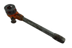 Ridgid No 00-R Ratcheting Pipe Threader & 1/2&Prime; Die Head Reamer with 12&Prime; Handle