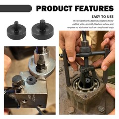 Aokdom 6PCS Brake Line Flaring Tool Kit Adapter,Essential Double Flare Tool A&hellip;