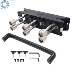 3-Station Roller Sheet Metal Roller Bender 0-90&deg; Bending Angle 1/2-5in Range