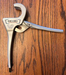 Ridgid PC-1375 (35mm) Plastic Tubing/Pipe Cutter Pre-Owned