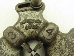 Ridgid 500B Bolt Die Head 1/4-1&Prime; with 3/8&Prime;-16 UNC Dies E-671 Handle