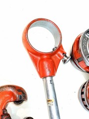 Ridgid 12-R 1/2&Prime; to 2&Prime; Pipe Threader Set Die Heads Ratchet Cutter Reamer 12R #1
