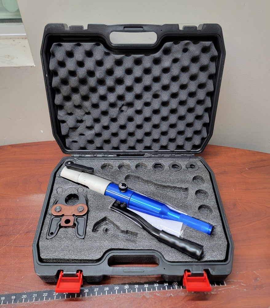 Integral Pipe Press Tool Copper Press Tool with Hard Case c-x
