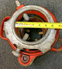 Ridgid 4P-A 2 1/2&Prime; to 4&Prime; Pipe Threader, With 2 1/2 Blades, Super Heavy Duty, USA