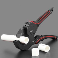 2-1/2&Prime; 63mm Ratcheting PVC Pipe Cutter Stainless Steel PEX PE/Rubber Hose/Tube