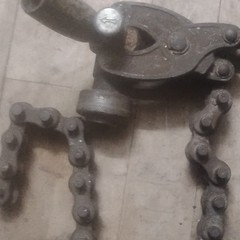RIDGID No. 286 Soil Pipe Chain Cutter, 1-1/2 in to 6 in Pipe Size