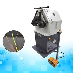 RBM50 220V Electric 3-Roller Plate & T-Material Bender, 2.2KW, 13RPM