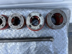 RIDGID 12R 1/2&Prime; &ndash; 2&Prime; Pipe Threading Threader 6 Die Set L@@K #8