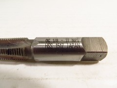 1/8-27 Pipe Tap, OSG NPT 4 FLUTE, Made in Japan, NOS