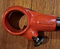 Ridgid 00-R Ratcheting Die Head Pipe Threader 27&Prime;