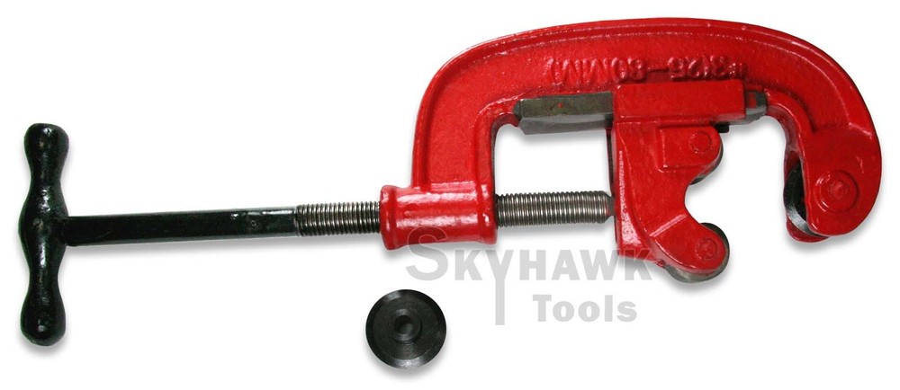 1&Prime; ~ 3&Prime; Heavy Duty Pipe Cutter + Extra Cutting Wheel for Metal/Plastic