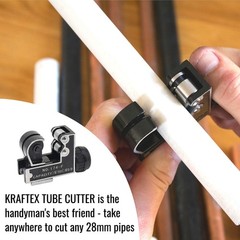 Pipe Cutter [1/8&Prime; &ndash; 1 1/8&Prime;] Tube Cutter Tool for Copper Pipe, Stainless Steel&hellip;