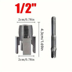 Carbon steel Internal and External Pipe Threading Tool Set 1/2 inch, 3/4 inch