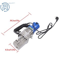 1250 W Electric Hydraulic Rebar Cutter #6 Rebar Rod RC-20 3/4&Prime; 20mm
