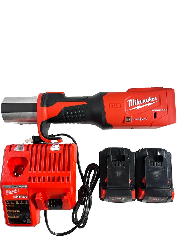 Milwaukee 2922-20 ForceLogic Press Tool WITH 2 BATTERIES/CHARGER/NO CASE