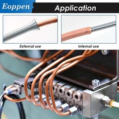 Galvanized Spring Steel Tube Bender Kit: Effortless Bending for 5 Sizes