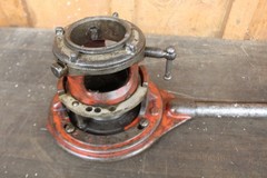 RIDGID NO. 65-R RIGID 1&Prime; TO 2&Prime; PIPE THREADER, Good Used Shape