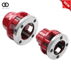 W/ Handle Ratchet Tool Set 7 Size Pipe Threader Threading 3/8&Prime; &ndash; 2&Prime; Die Dies Set