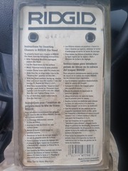 RIDGID 47765 Universal Die Heads &ndash; Silver