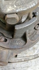 ANTIQUE RIDGID TOOL CO NO.65-R RIGID 1&Prime; TO 2&Prime; RATCHET PIPE THREADER