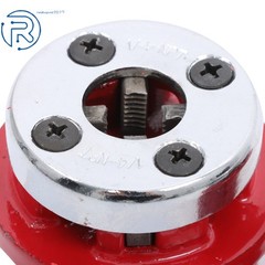 Pipe Threader Kit Includes 6pcs NPT Threading Dies 1/4&Prime; 3/8&Prime; 1/2&Prime; 3/4&Prime; 1&Prime; 1-1/4&Prime;