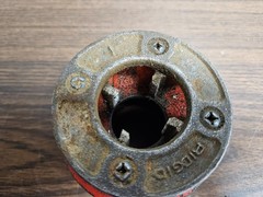 Milwaukee M18 FUEL 2874-20 Pipe Threader Tool w/ Ridgid 1&Prime; & 1-1/4&Prime; Dies Only