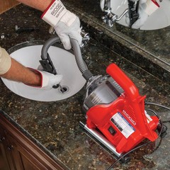 PowerClear 120-Volt Drain Cleaning Snake Auger Machine Heavy Duty Pipe Cleaning