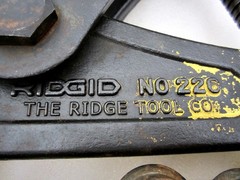 Ridgid No. 226 In-Place Soil Pipe Cutter with 24&Prime; Chain 69982 Made in USA