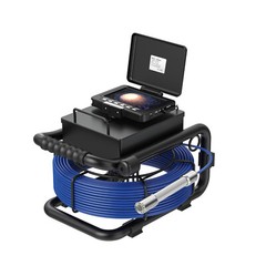 50M Pipe Inspection Camera with 512Hz Transmitter Sewer Camera Self Leveling 5&Prime;