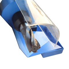 1 HP Electric Tube Pipe Notcher 1/2 to 2&Prime; End Mill V-Block Rotary Vise 0-250 RPM