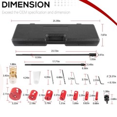 08350 DM3MECH Mechanical Hot Tapping Machine Complete Kit for NPT with Case