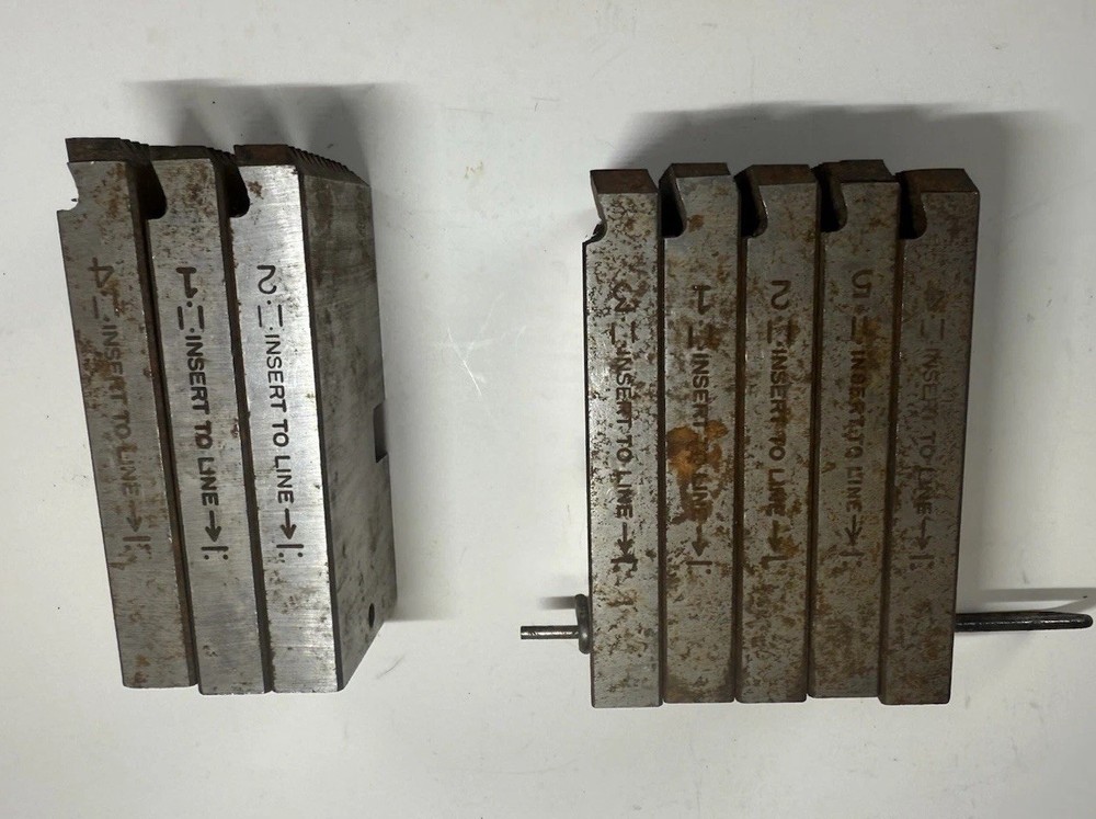Ridgid #415 2-1/2&Prime;-3&Prime; NPT & 3-1/2-4 NPT LOT of 8